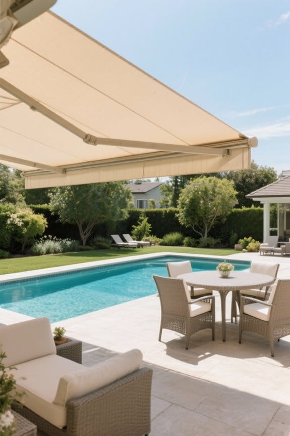 best stylish patio awnings