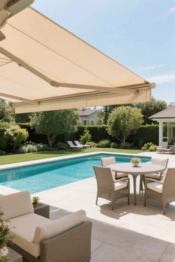 best stylish patio awnings