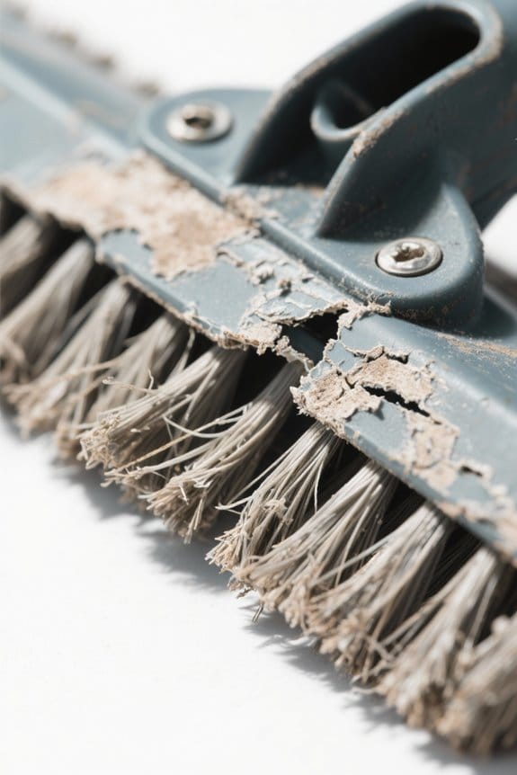 brush wear indicates replacement