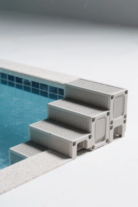choosing safe pool steps