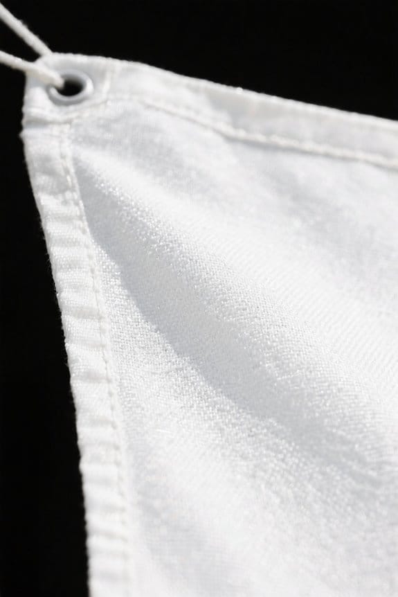 choosing white shade cloth