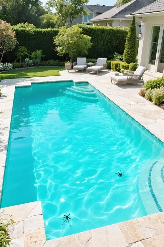 clean pools deter mosquitoes