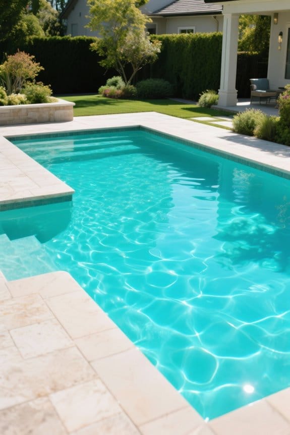 clear water after vacuuming