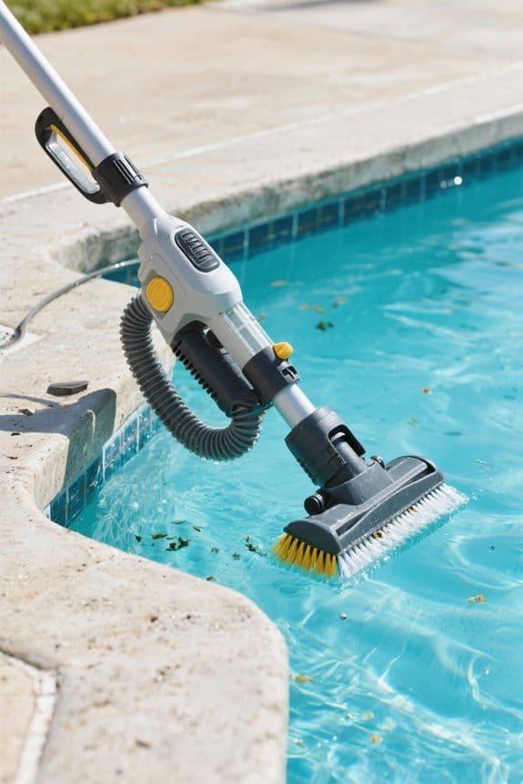 concrete pool vacuum selection criteria