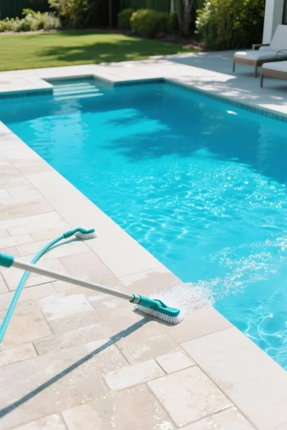 conserving water while cleaning