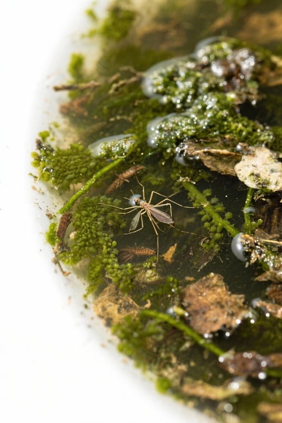 control algae manage mosquitoes