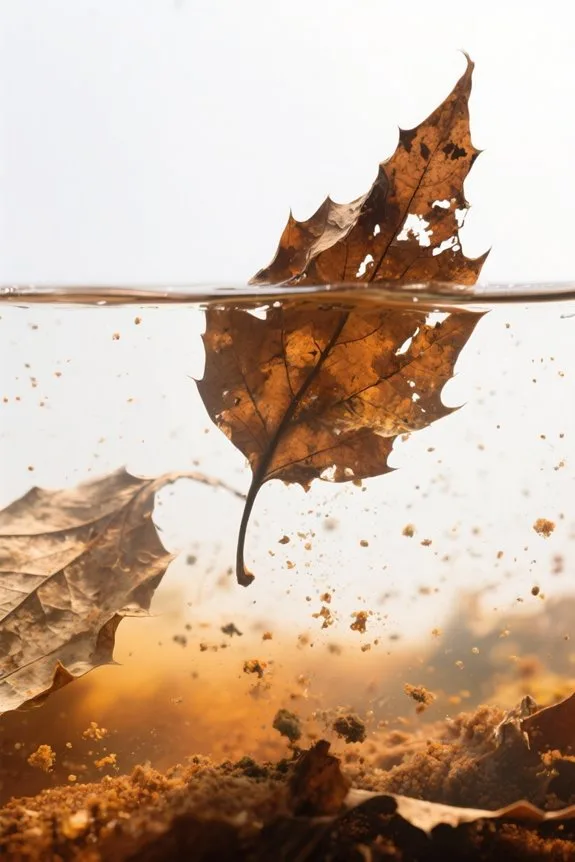 control organic matter accumulation