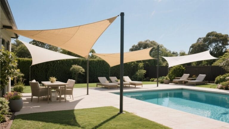 creating outdoor shade oasis