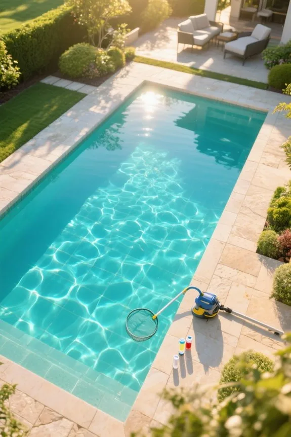 crystal clear pool maintenance