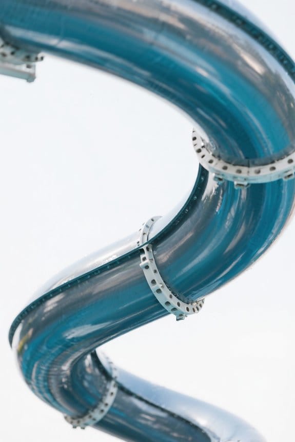 curved pool slide considerations