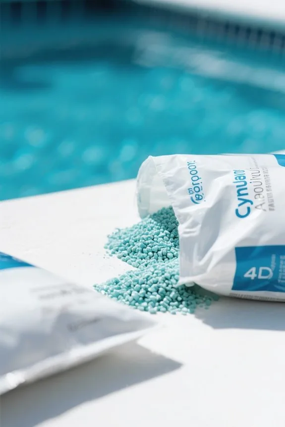 cyanuric acid stabilizer selection