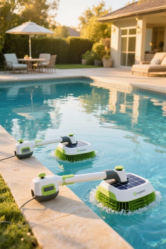 eco friendly solar pool cleaners
