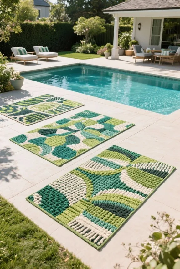 eco friendly stylish outdoor rugs