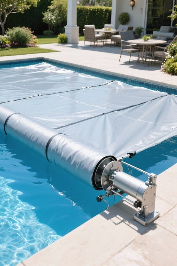 effortless solar pool covering