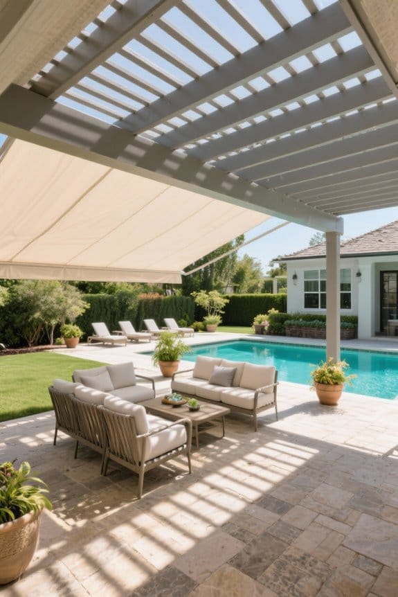 enhanced outdoor living space