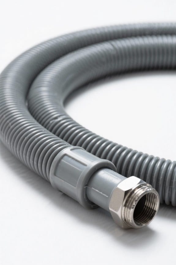 inspect hose material carefully
