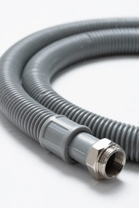 inspect hose material carefully