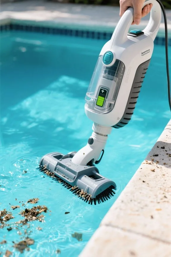 lightweight powerful pool vacuum