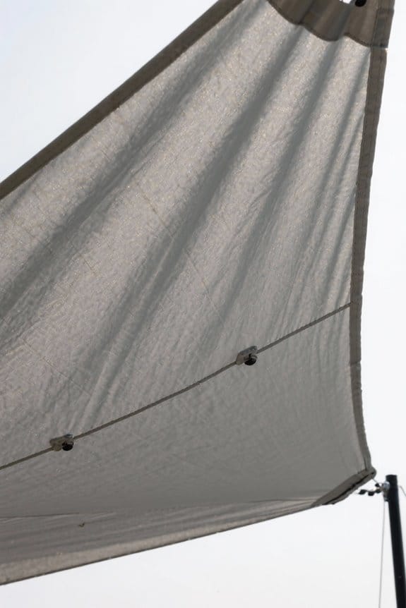lightweight shade sail considerations