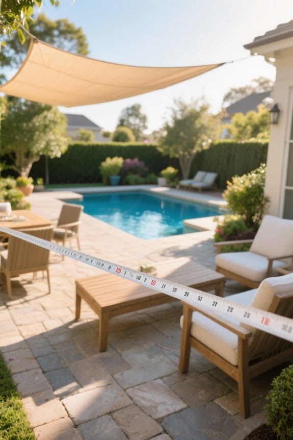 measuring patio space accurately