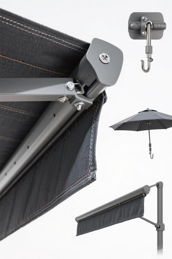 optimizing outdoor office shade