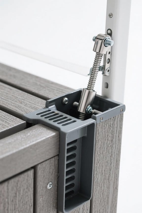 outdoor bench storage considerations
