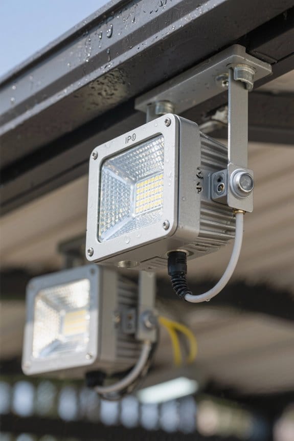 outdoor lighting safety considerations