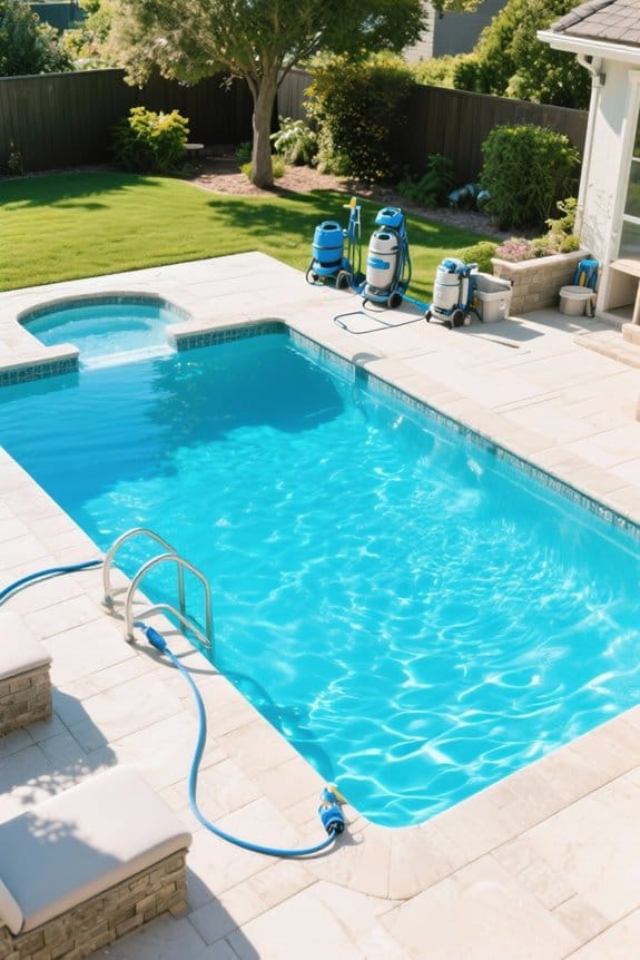 pool and patio maintenance schedule