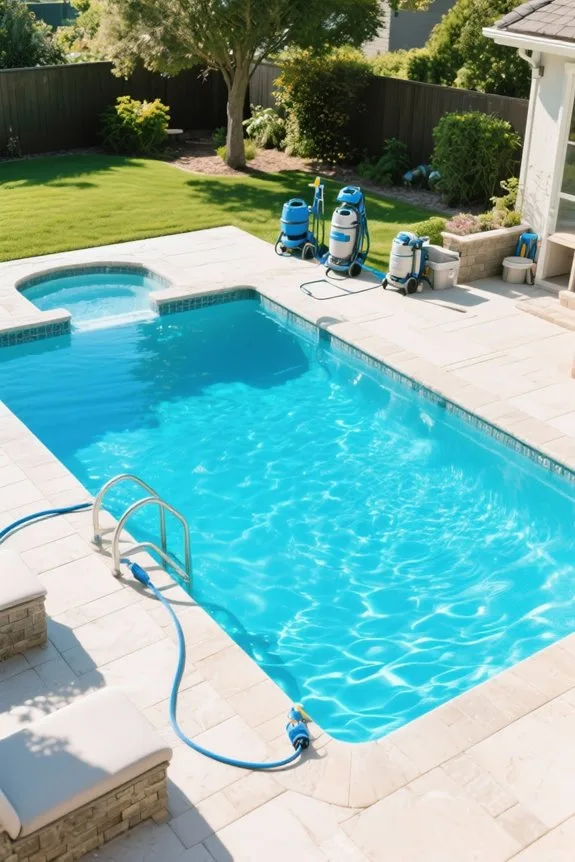 pool and patio maintenance schedule