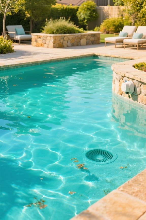pool debris affects water quality