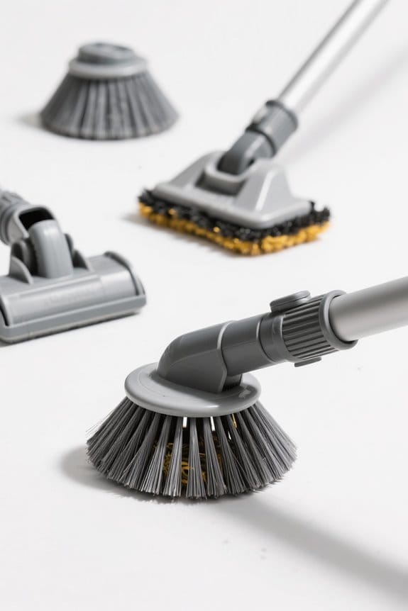 pool vacuum brush selection