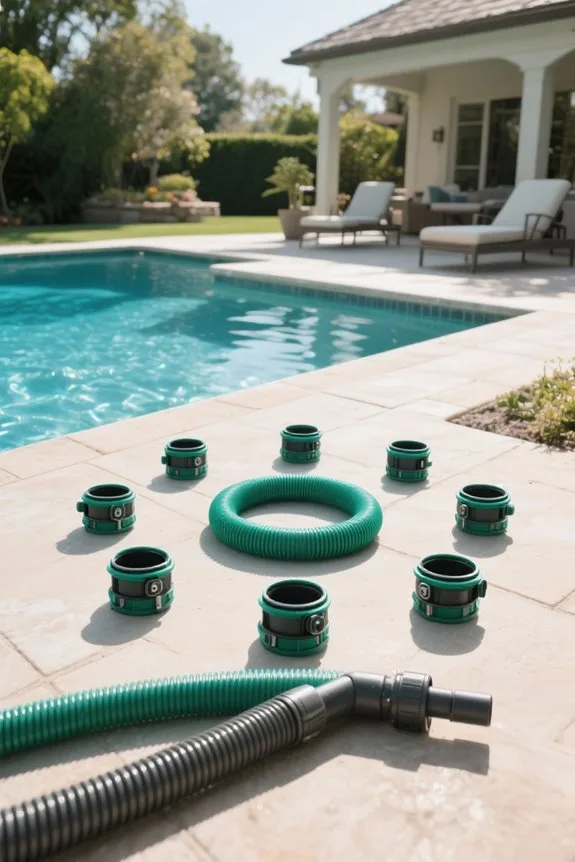 pool vacuum hose accessories
