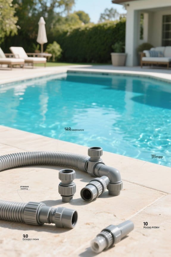 pool vacuum hose connectors