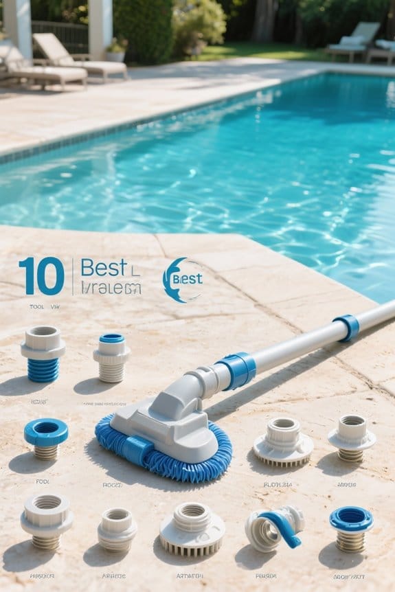 pool vacuum plate adapters