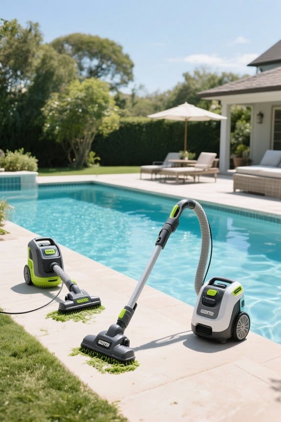 pool vacuums for algae