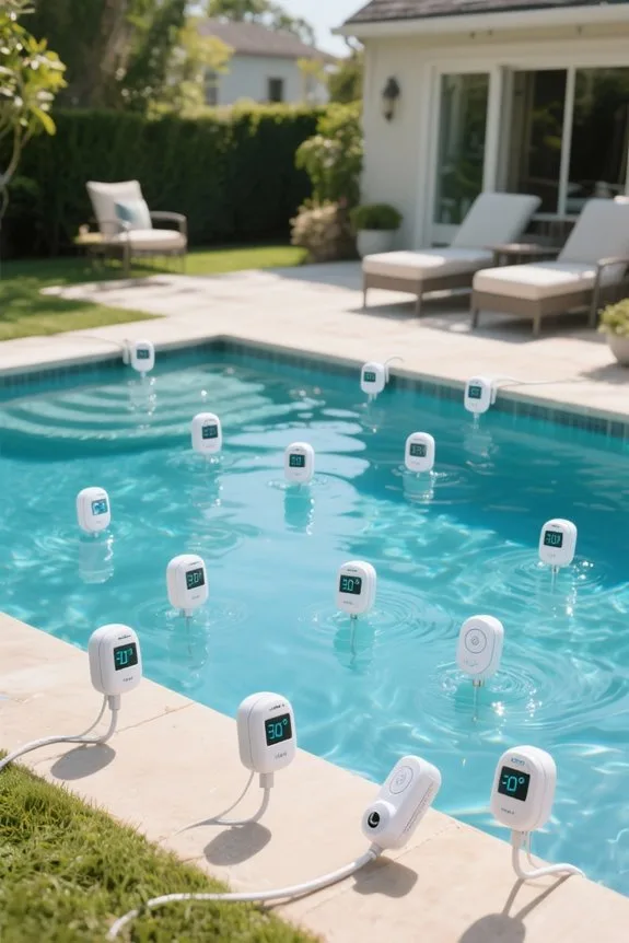 pool water temperature sensors