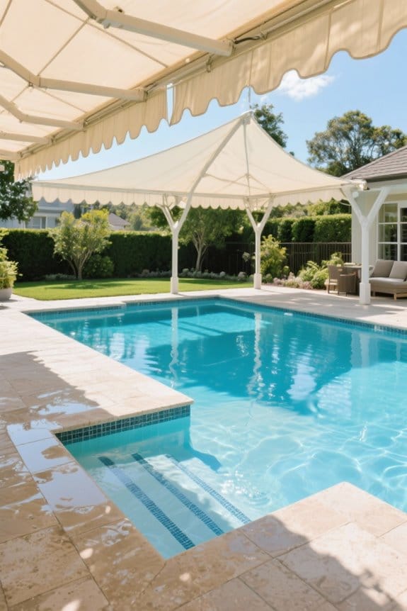 preventing slips with shade