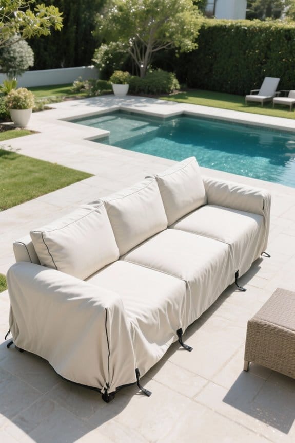 protect outdoor furniture efficiently