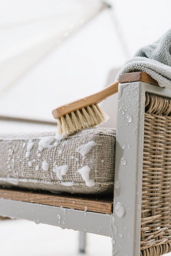 regular patio furniture cleaning
