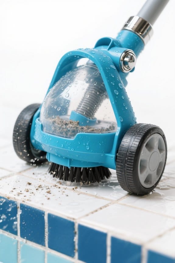 regular pool floor vacuuming