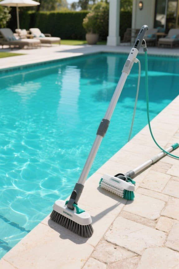 replace pool cleaner brushes