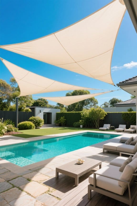 sail inspired backyard makeovers