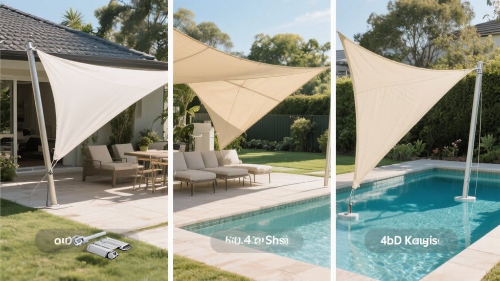 shade sail post kits