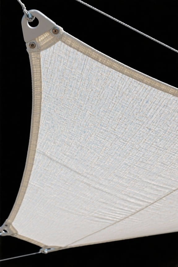 shade sails enhance airflow