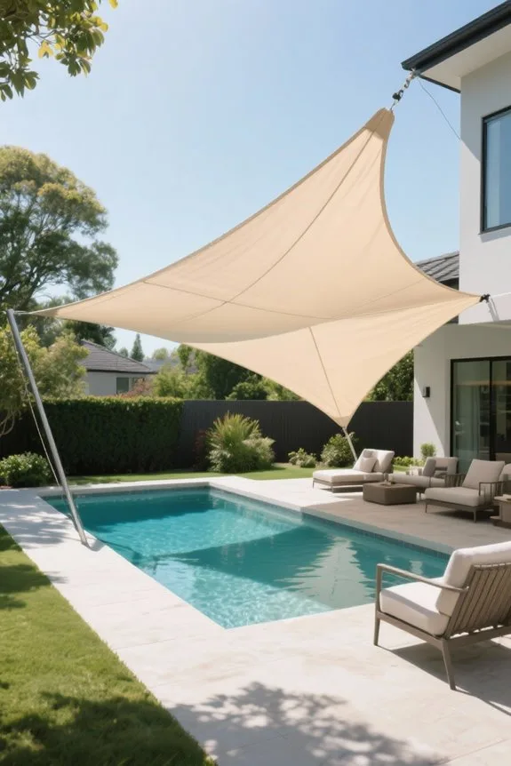 shade sails enhance outdoor safety