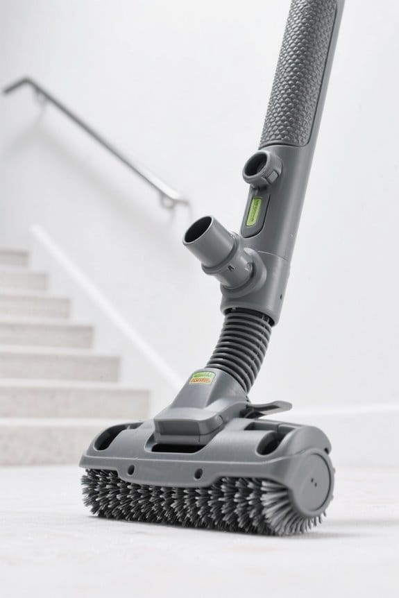 stair vacuum cleaning efficiency