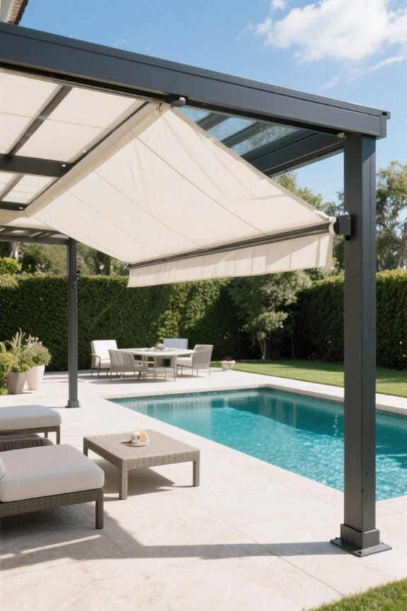 stylish durable pergola covers