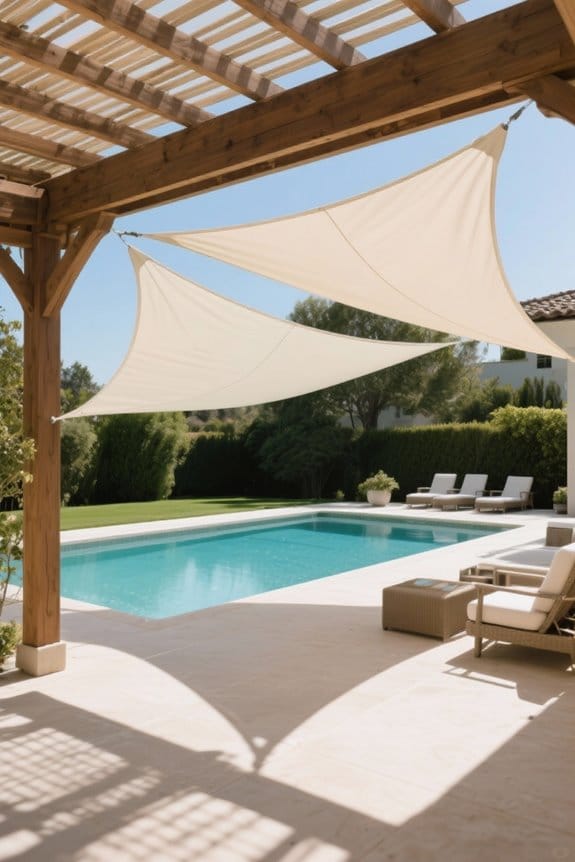 stylish outdoor sun protection