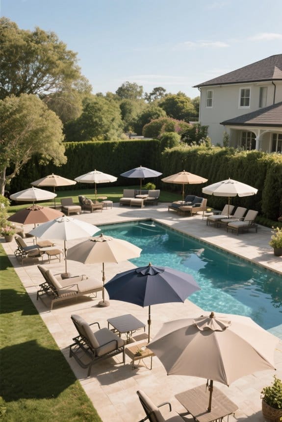 stylish patio umbrella options