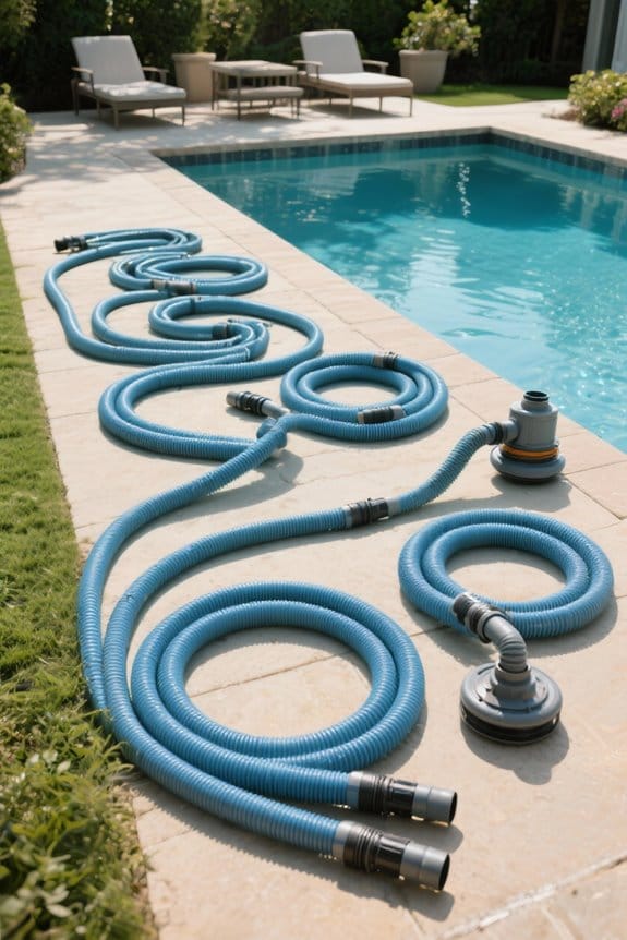 tangle free pool cleaning hoses